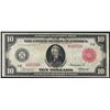 Image 1 : 1914 $10 Federal Reserve Note Red Seal