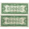 Image 2 : 1934 $1 Silver Certificate Currency Lot of 2