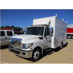 2017 INTERNATIONAL TERRASTAR SERVICE TRUCK, VIN/SN:1HTJSSKK8DH308343 - INTERNATIONAL DIESEL ENGINE, 