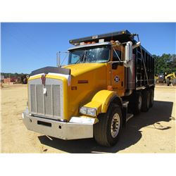 2005 KENWORTH T800 DUMP TRUCK, VIN/SN:1NKDXBTX551079778 - TRI-AXLE, 475 HP CAT C15 DIESEL ENGINE, 8L