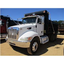 2008 PETERBILT 340 DUMP TRUCK, VIN/SN:2NPRLN9X28M764497 - T/A, PACCAR PX 8 DIESEL ENGINE, 8LL TRANS,
