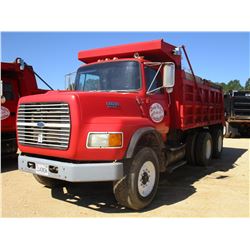 1991 FORD L8000 DUMP, VIN/SN:1FDZY82A8MVA13491 - T/A, FORD DIESEL ENGINE, 10 SPD TRANS, GVW 82,580#,