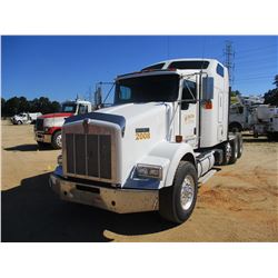 2007 KENWORTH T800 TRUCK TRACTOR, VIN/SN:1XKDDBBX97J173110 - TRI-AXLE, 475 HP CAT ACERT DIESEL ENGIN