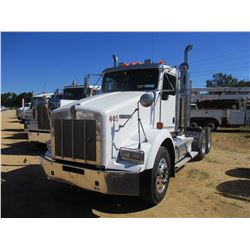2007 KENWORTH T800 TRUCK TRACTOR, VIN/SN:1XKDDU9X57J1855832 - T/A, 430 HP CAT C13 DIESEL ENGINE, 10 