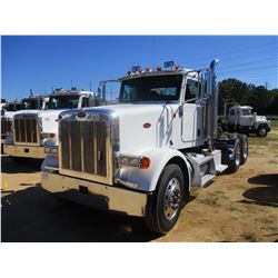 2007 PETERBILT 378 TRUCK TRACTOR, VIN/SN:1XPFDU9X57N734599 - T/A, 475 HP CAT C15 ENGINE, 10 SPEED TR