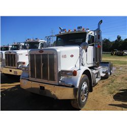 2006 PETERBILT 378 TRUCK TRACTOR, VIN/SN:1XPFDU9X46N649526 - T/A, 430HP CAT C13 DIESEL ENGINE, 10 SP