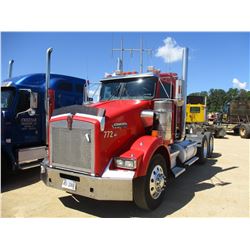 KENWORTH T800 TRUCK TRACTOR, VIN/SN:J117119 - C15 475 CAT DISEL ENGINE, 13 SPEED TRANS, 46K REARS, 1