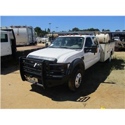 2008 FORD F550 SERVICE TRUCK, VIN/SN:1FDAW57R08EA19548 - CREW CAB, FORD POWERSTROKE DIESEL ENGINE, A