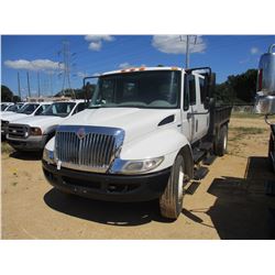 2011 INTERNATIONAL DURA-STAR FLATBED DUMP, VIN/SN:1HTJTSKL9BH344903 - S/A, CREW CAB, MAXX FORCE DIES