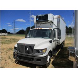 2012 INTERNATIONAL TERRA STAR BOX TRUCK, VIN/SN:1HTJSSKK8CJ623733 - S/A, IHC DIESEL ENGINE, A/T, 16'