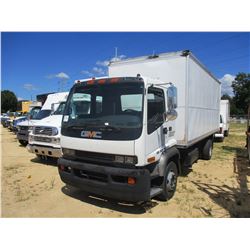 1997 GMC T6500 BOX TRUCK, VIN/SN:1GDG6C1J4VJ503677 - S/A, GM DIESEL ENGINE, A/T, 20' VAN BODY, ROLL 