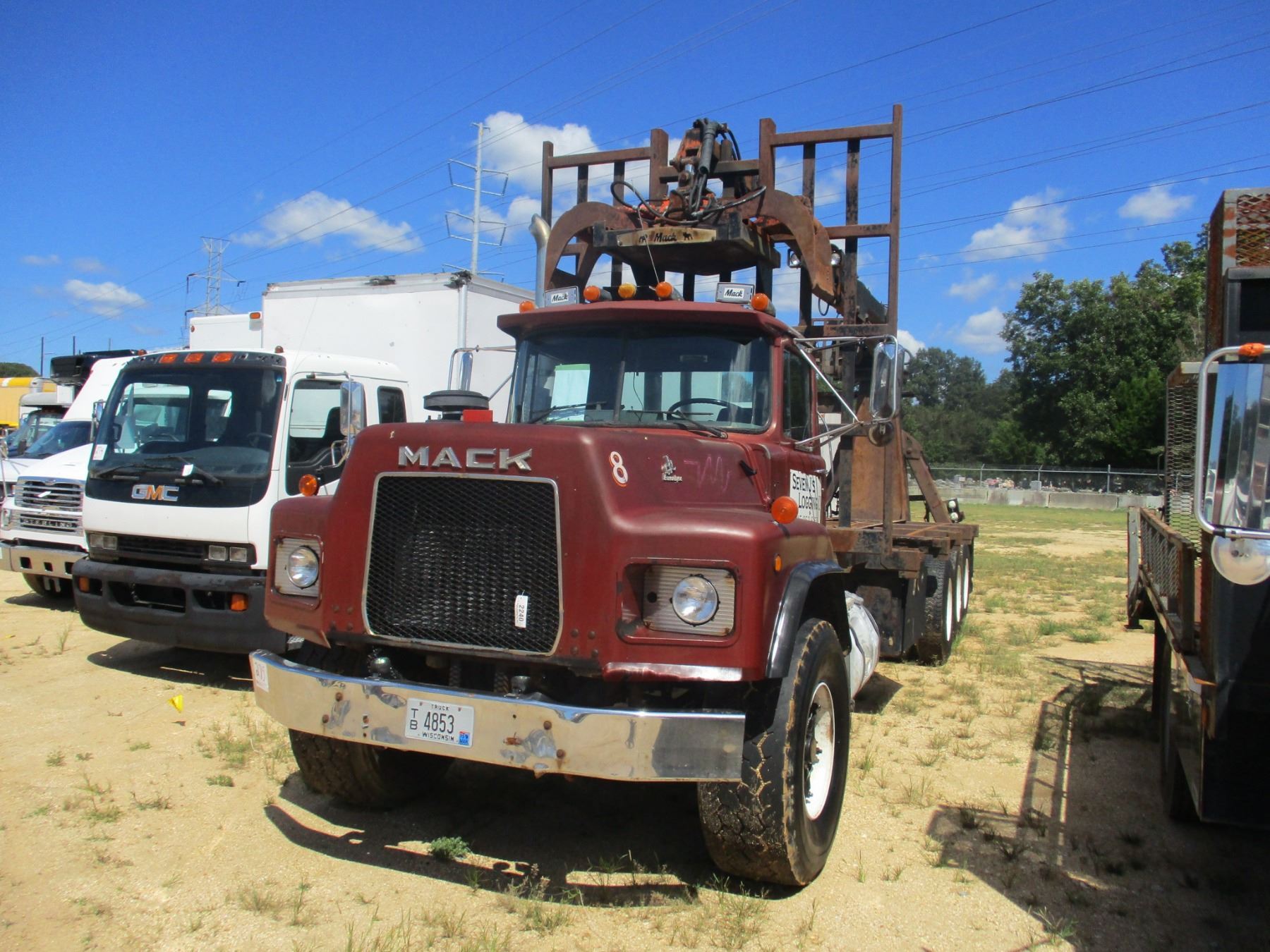 Mack Rb688s 1990 MACK RB688S BOOM TRUCK, VIN/SN:2M2AM09C4LC001506 - TRI-AXLE, MACK ...