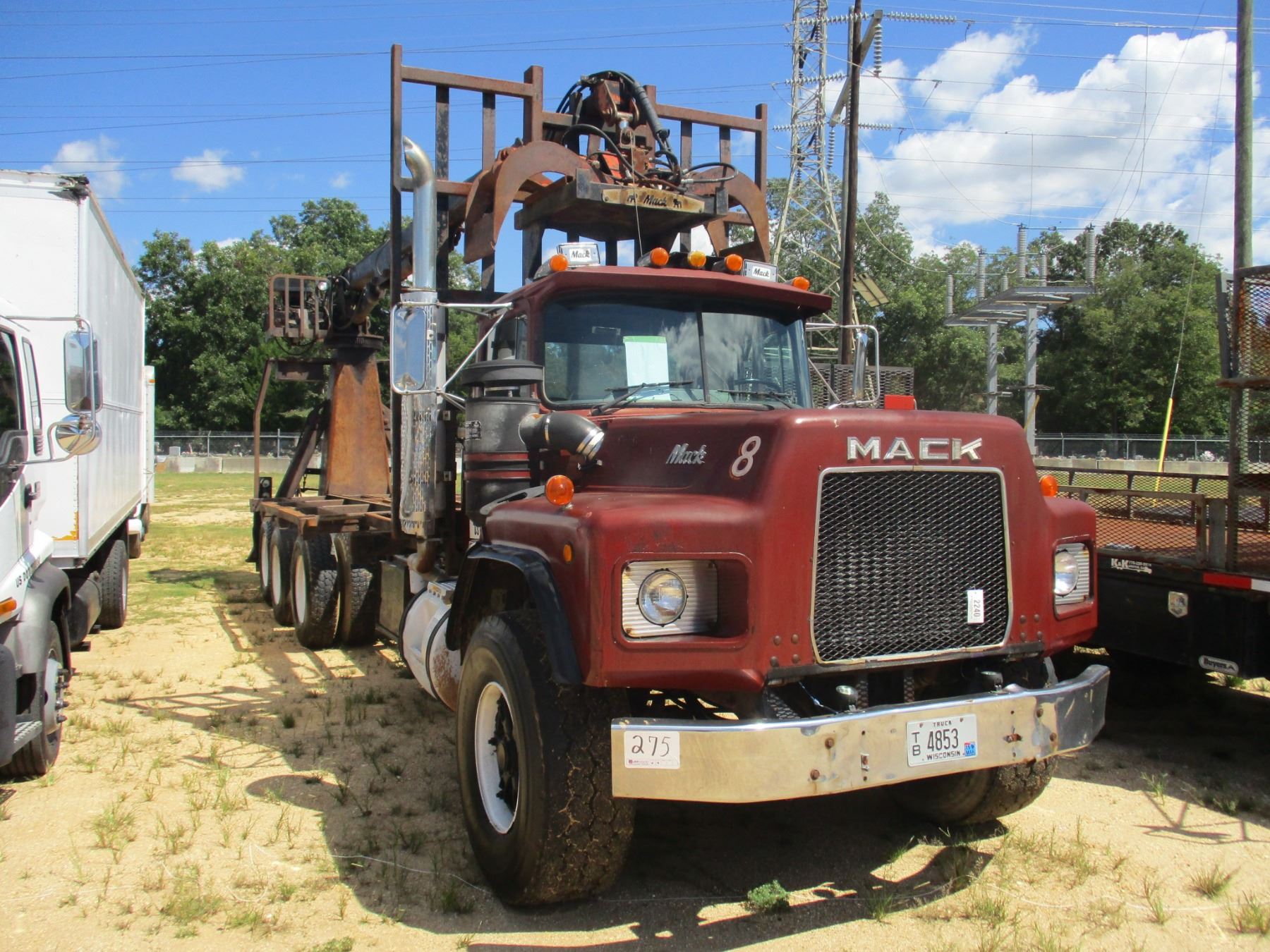 Mack Rb688s 1990 MACK RB688S BOOM TRUCK, VIN/SN:2M2AM09C4LC001506 - TRI-AXLE, MACK ...