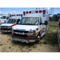 2014 CHEVROLET 4500 AMBULANCE, VIN/SN:1GB6G5CLXE1108804 - DURAMAX DIESEL ENG, A/T, ODOMETER READING 