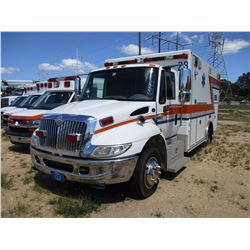 2007 INTERNATIONAL 4300 AMBULANCE, VIN/SN:1HTMNAAM47H469200 - S/A, IHC DIESEL ENGINE, A/T, AMBULANCE