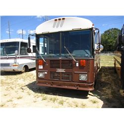 2002 THOMAS CHICK BUS, VIN/SN:1T88U6B2X21108971 - CAT DIESEL ENGINE, ALLISON A/T, 20K REARS, 12,350#