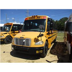 2008 THOMAS SAF-T-LINER C2 SCHOOL BUS, VIN/SN:4UZABRCS08CY48367 - S/A, 49 PASSENGER, 260 HP MECERDES