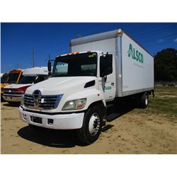 2008 HINO SA HB4 BOX TRUCK, VIN/SN:5PVNE8JT2825522928 - HINO DIESEL ENGINE, A/T, 24' VAN BODY, REAR 
