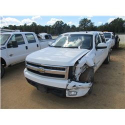 2008 CHEVROLET SILVERADO PICK UP, VIN/SN:1GCEK13J18G245150 - 4X4, CREW CAB, GAS ENGINE, A/T (DOES NO