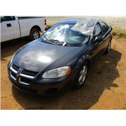 2005 DODGE STRATUS VIN/SN:1B3EL46X55N512857 - GAS ENGINE, A/T (DOES NOT OPERATE)