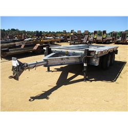 2010 EEC 8X12HD TAG TRAILER, VIN/SN:1E9BU2022AM385002 - T/A, 12' LENGTH, 8' WIDTH, PINTLE HITCH, EQ#