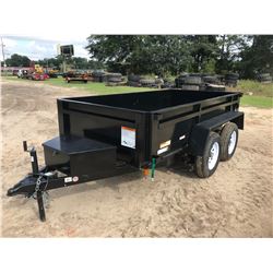 2018 CARRY ON HYDRAULIC DUMP TRAILER, VIN/SN:4YMBD1022JG033138 - UNUSED, 5'X15', GVW 7000LBS, ST205/