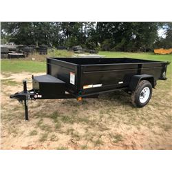 2018 CARRY ON HYDRAULIC DUMP TRAILER, VIN/SN:4YMBD1010JG032874 -U NUSED, 5'X10', GVW 5000LBS, ST225/