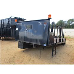 OX BODIES REEL BED W/HYD LIFT, TOOL BOXES, (A1)