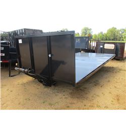 SHOP BUILT FLAT BED BODY, - 16', PTO, (A1)