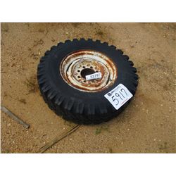7.5-16 TIRE & RIM