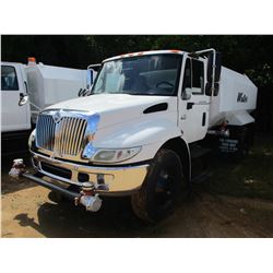 2006 INTERNATIONAL 4300 WATER TRUCK, VIN/SN:1HTMMAAN06H234142 - IHC DIESEL ENG, A/T, WATER TANK BODY