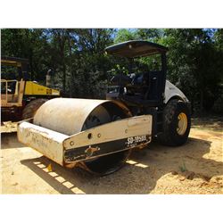 INGERSOLL RAND SD105DX ROLLER, VIN/SN:177788 - VIBRATORY, 84" SMOOTH DRUM, CANOPY, METER READING 3,8