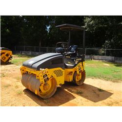 2012 BOMAG BW120AD ROLLER, VIN/SN:861880182081 - TANDEM, 48" DRUMS, VIBRATORY, CANOPY, METER READING