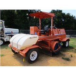 2007 BROCE RJ350 BROOM, VIN/SN:405768 - WATER SYSTEM, CANOPY, METER READING 1,341 HOURS