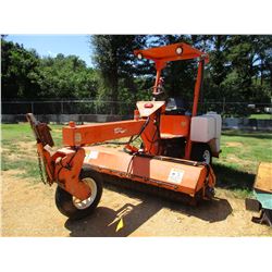 2005 LAY MOR 8HC SWEEPER, VIN/SN:30254 - THREE WHEELED, 8' BROOM, DIESEL ENGINE, CANOPY, METER READI