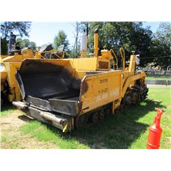 2001 BLAW KNOW PF-4410 ASPHALT PAVER, VIN/SN:441003-27 - 8' 14" SCREED, METER READING 8,403 HOURS