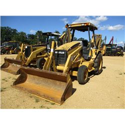 CAT 416C LOADER BACKHOE, VIN/SN:5YN01633 - BUCKET, CANOPY, METER READING 2,247 HOURS