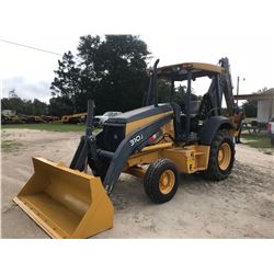 2011 JOHN DEERE 310J LOADER BACKHOE, VIN/SN:T0301JXEA0193587 - BUCKET, CANOPY, 24" BUCKET, 19.5L-24 