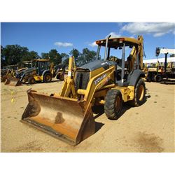 JOHN DEERE 310SG LOADER BACKHOE, VIN/SN:903401 - 4X4, BUCKET, CANOPY, METER READING 1,634 HOURS