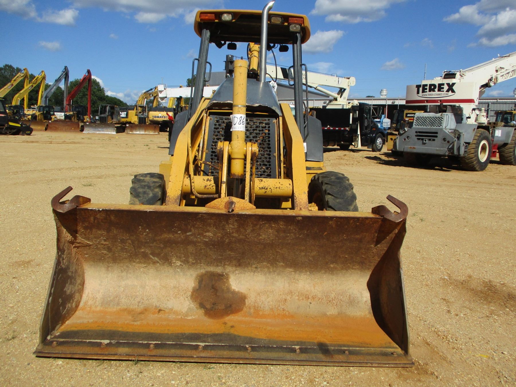 JOHN DEERE 310SG LOADER BACKHOE, VIN/SN903401 4X4, BUCKET, CANOPY