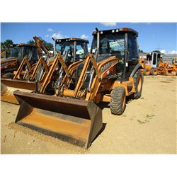 2012 CASE 580 SUPER N LOADER BACKHOE, VIN/SN:564542 - 4X4, BUCKET, CAB, A/C, METER READING 2,720 HOU