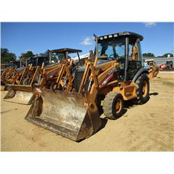 CASE 580 SUPER M LOADER BACKHOE, VIN/SN:JJG0280410 - 4X4, E-STICK, MP BUCKET, CAB, A/C, METER READIN