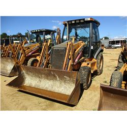 CASE 580 SUPER M BACKHOE, VIN/SN:JJG0377134 - 4X4, BUCKET, CAB, A/C, METER READING 6,046 HOURS