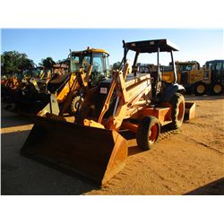 2006 CASE 570M XT LANDSCAPE TRACTOR, VIN/SN:JJG0302795 - BUCKET, CANOPY, GANNON LANDSCAPE REAR BOX B