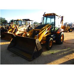 2005 JCB 214E LOADER BACKHOE, VIN/SN:905863 - E-STICK, MP BUCKET, 24" HOE BUCKET, CAB, A/C, METER RE