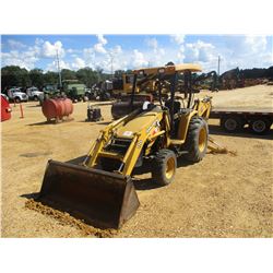 2006 JOHN DEERE 110 LOADER BACKHOE, VIN/SN:510845 - 4X4, COUPLER BUCKET, CANOPY, METER READING 907 H