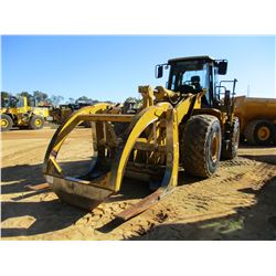 2005 CAT 966G SERIES II WHEEL LOADER, VIN/SN:ANZ01272 - WICKER FORKS W/TOP CLAMP, LINCOLN AUTO LUBE,