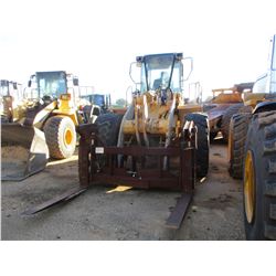 KOMATSU WA380-1 WHEEL LOADER, VIN/SN:A45145 - FORKS, CAB, A/C, 23.5R25 TIRES, METER READING 16,858 H