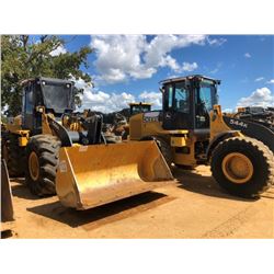 2015 JOHN DEERE 544K WHEEL LOADER, VIN/SN:665382 - COUPLER, BUCKET, AUX HYD, RIDE CONTROL, CAB, A/C,
