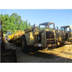 CAT 627B MOTOR SCRAPER, VIN/SN:14S482 - CANOPY, 29.5-29 TIRES, METER READING 6,116 HOURS